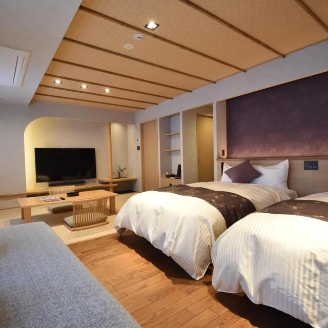 جناح جونيور عائلي، Shin Iya Onsen Hotel Kazurabashi 5/7