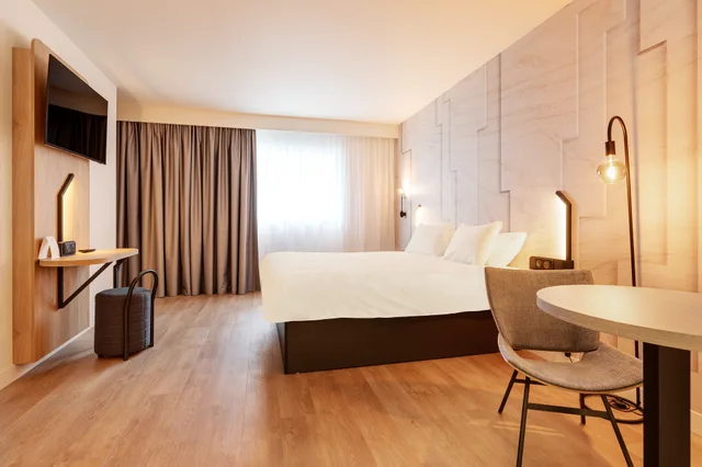 غرفة قياسية بسرير مزدوج، B&B HOTEL Lille Lillenium Eurasante 2/6