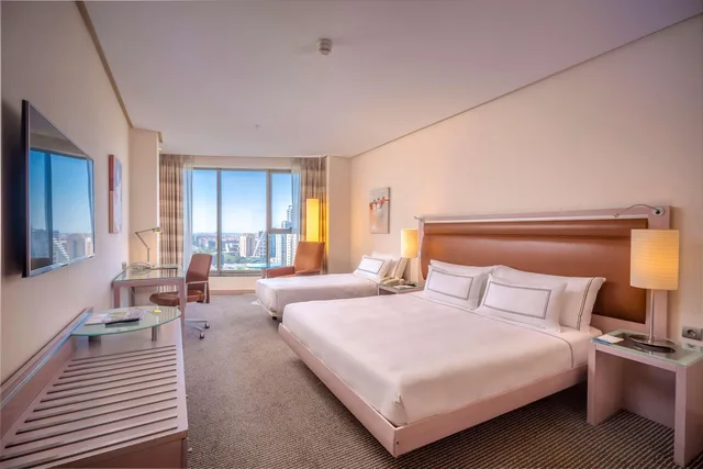 غرفة قياسية بسريرين منفصلين، Melia Valencia Palacio de Congresos Formely Hilton Valencia 3/10