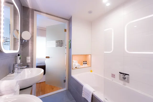 غرفة كومفورت بسرير مزدوج، Westcord Hotel Delft 4/4