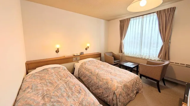 Western, Economy, Twin Beds, South Wing، Madarao Kogen Hotel 1/1