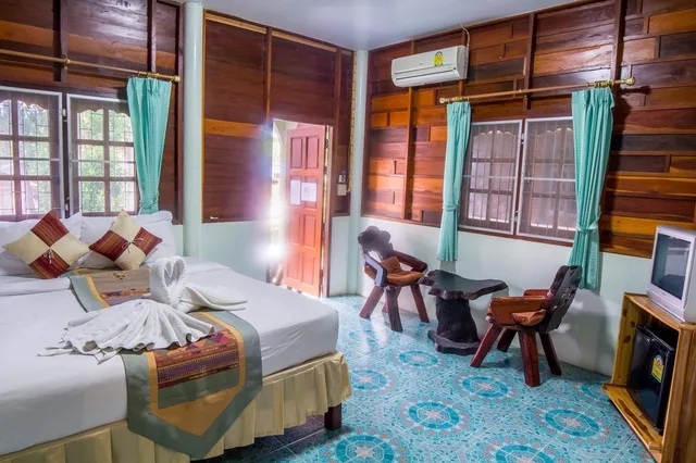 بنغل بسرير مزدوج، Pongphen Guesthouse 3/8
