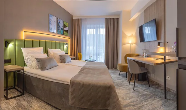 غرفة سوبيريور بسرير مزدوج أو سريرين منفصلين، Hotel Krynica 1/3