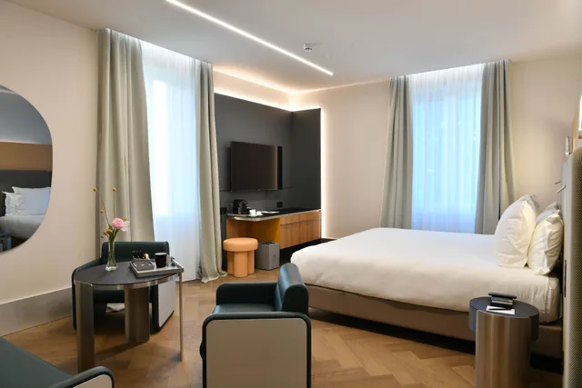 Deluxe, Double Bed, Bay View، Palazzo Tirso Cagliari Mgallery 4/6