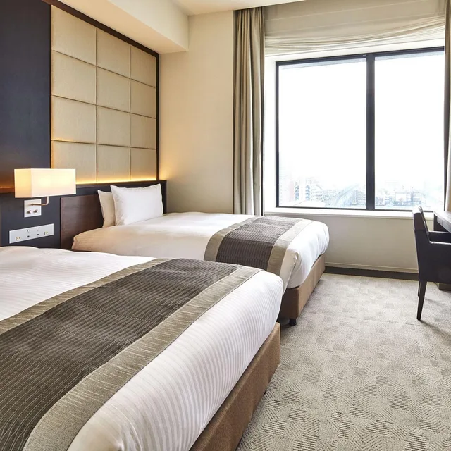 جناح بسريرين منفصلين، Hotel Lumiere Grande Nagareyama-Otakanomori 1/1