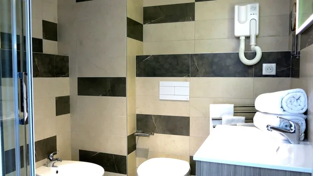 شقة كومفورت بسريرين منفصلين بغرفة نوم واحدة مع أريكة، Apparthotel Le Pelerin 7/7