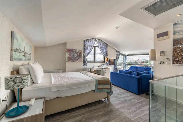 Junior Suite, Double Bed, Bosphorus View, Sofa، ELANAZ HOTEL 2/4