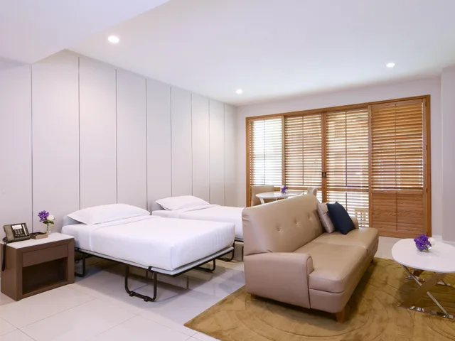 غرفة عائلية بغرفة نوم واحدة، Grande Centre Point Ploenchit Bangkok 2/3