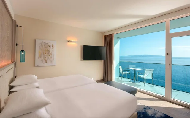 Room, Twin Beds, Sea View, Balcony, Hilton Rijeka Costabella Beach Resort and Spa 2/9