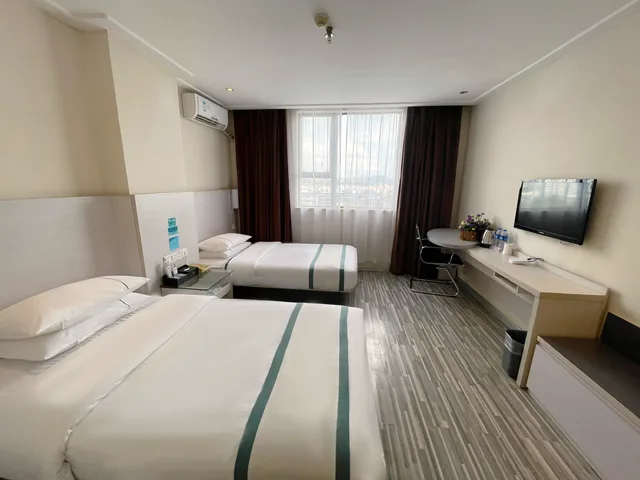 غرفة قياسية بسريرين منفصلين، City Comfort Inn Laibin Liulai 1/2