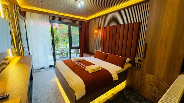 بنغل ديلوكس بسرير مزدوج، Akyuz Kardesler Hotel & Bungalow 1/10