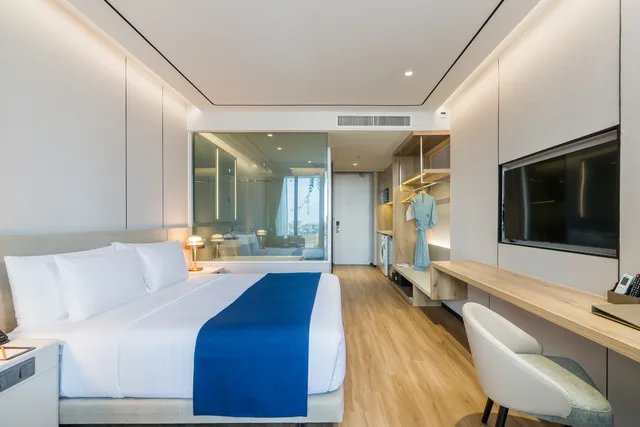 غرفة ديلوكس بإطلالة على البحر، Arbour Hotel and Residence Pattaya (SHA Plus+) 2/8