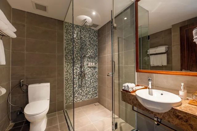 جناح تنفيذي بإطلالة على البحر بـ3 غرف نوم بمنطقة جلوس، Best Western Premier Sonasea Phu Quoc 7/10