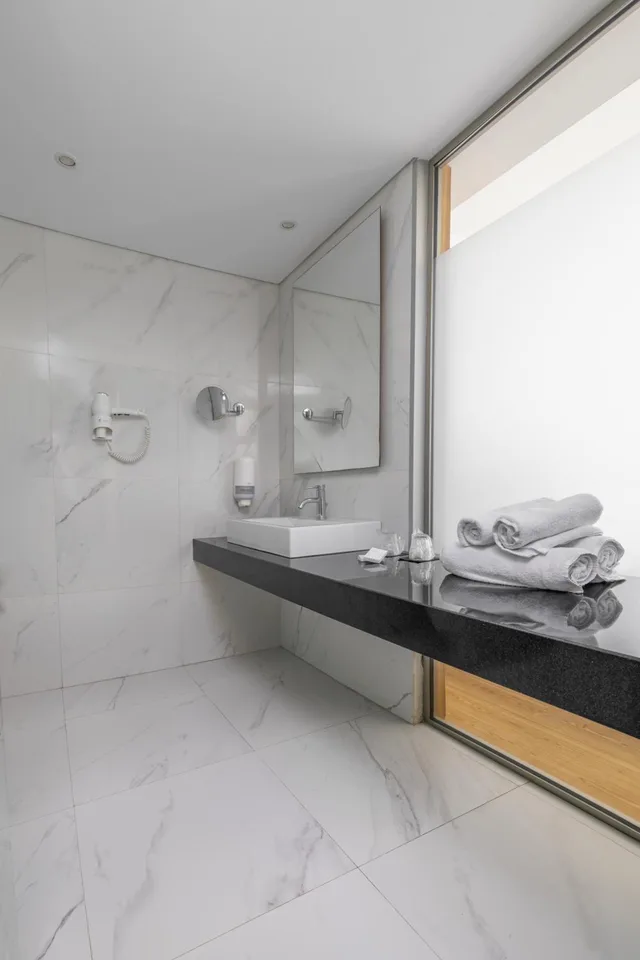 Room, Double or Twin Bed, Lateral Side Sea View, CALYPSO PALACE HOTEL 2/2