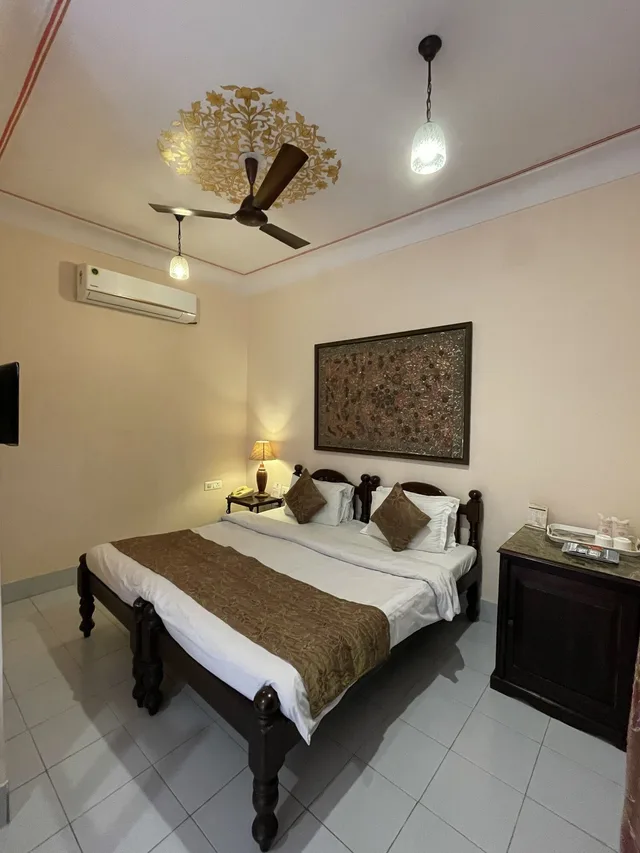 1 Bedroom, Deluxe, Twin Beds, Balcony, Courtyard Area، SURYAA VILLA JAIPUR A CLASSIC HERITAGE HOTEL 8/10