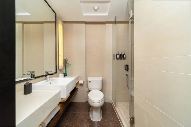 غرفة ديلوكس بسريرين منفصلين، SSAW Boutique Hotel Xuhui Tongwen 4/4