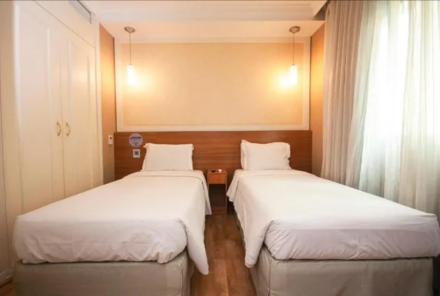 غرفة فاخرة بسريرين منفصلين، Hotel Intercity Pamplona - The Universe Paulista 1/3