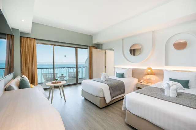 جناح عائلي بإطلالة على البحر، COSY BEACH HOTEL 1/10