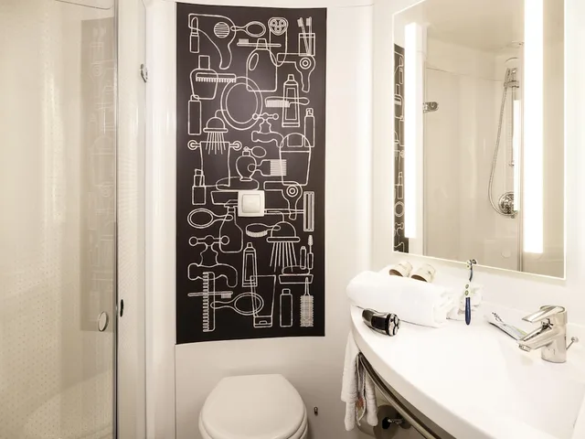 غرفة قياسية بسريرين منفصلين، ibis Cannes Mandelieu 7/7