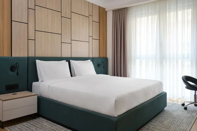 شقة بسريرين كينج بغرفتي نوم، Stylo Residence & Suites 5/8