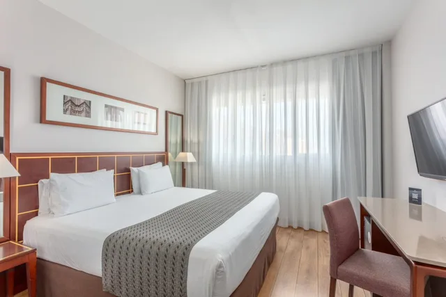 غرفة مفردة بسرير مزدوج بإطلالة، Eurostars Toledo 1/3