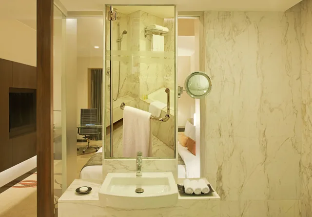 غرفة بزنس بسريرين منفصلين، Radisson Blu Hotel Amritsar 6/6