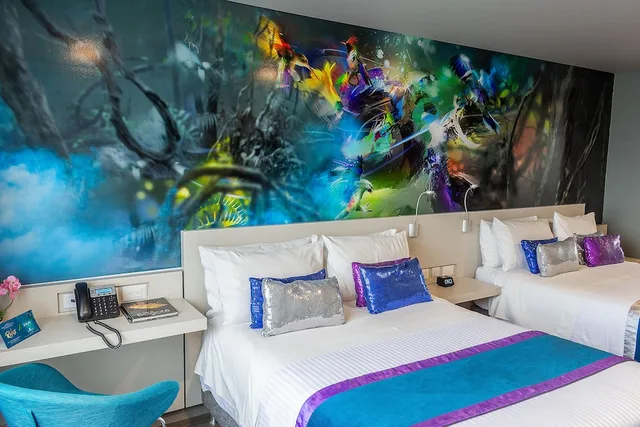 غرفة عائلية بسريرين مزدوجين، Hotel Black Tower Premium 7/9