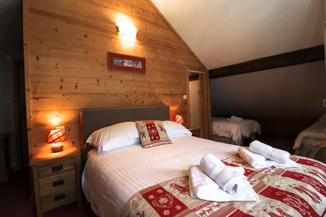غرفة متصلة عائلية بسرير مزدوج وسريرين منفصلين، Hotel Christiania 2/4