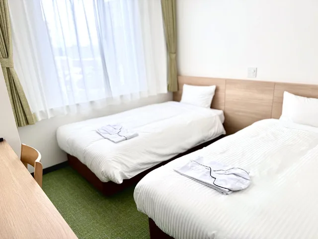 غرفة قياسية بسريرين منفصلين، Hotel Mates Asahikawa 1/1