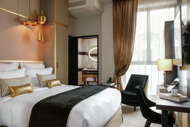 غرفة ديلوكس بسرير مزدوج، Niepce Paris Curio Collection By Hilton 2/3