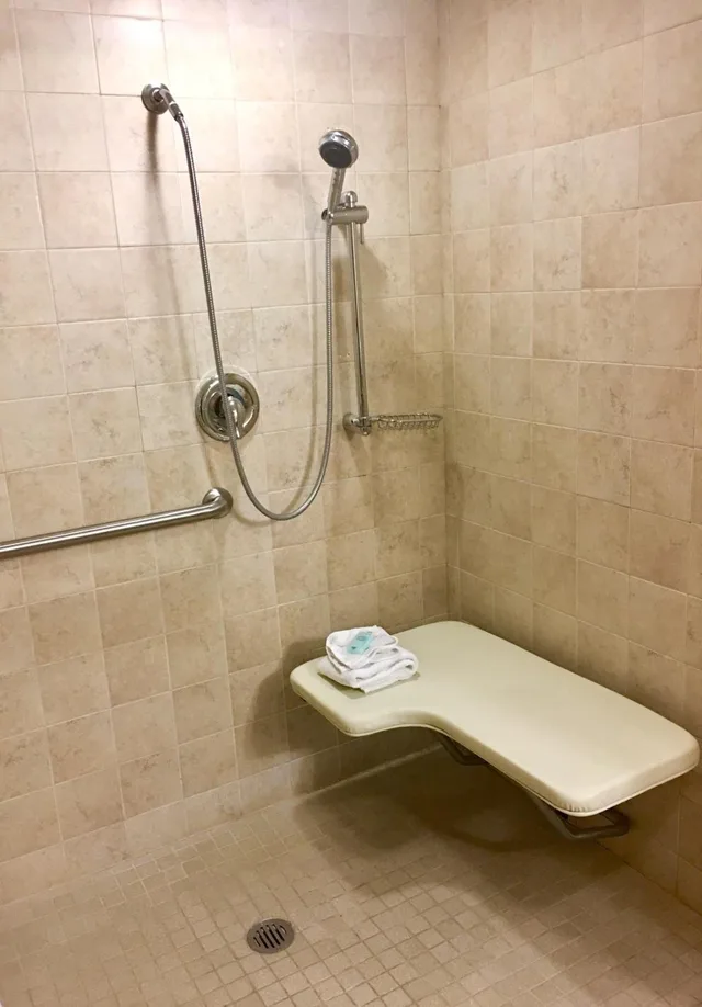 غرفة بسرير كينج بحوض استحمام لذوي الإعاقة، Quality Hotel Philadelphia Airport 4/4