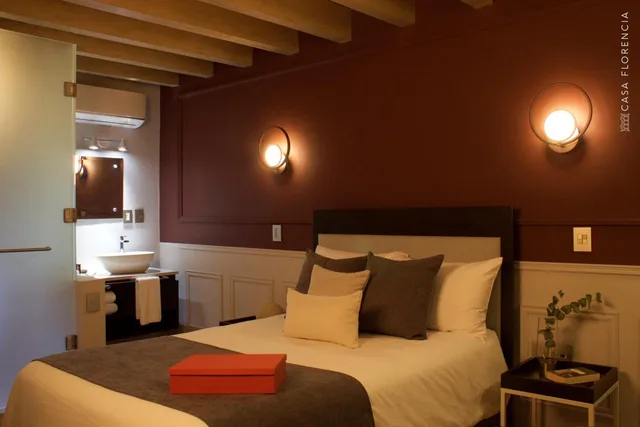 جناح بسرير كوين، Casa Florencia Hotel Boutique 3/4