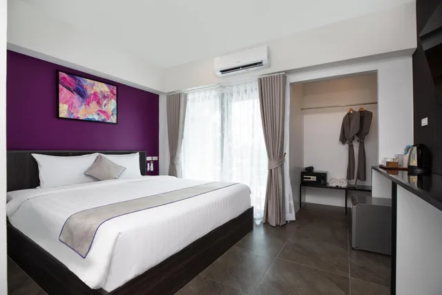 غرفة ديلوكس بسرير مزدوج بشرفة، ASPIRA RESORT KLONG MUANG KRABI 4/10
