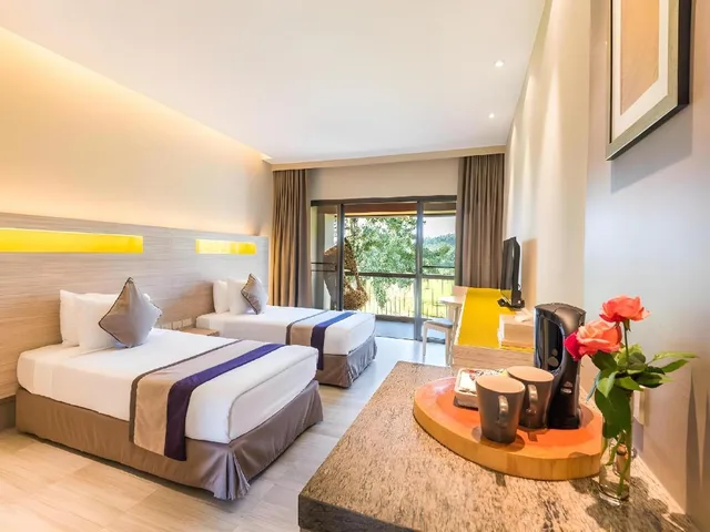 غرفة غراند ديلوكس بإطلالة على الجبل، Chatrium Golf Resort Soi Dao Chanthaburi 7/10