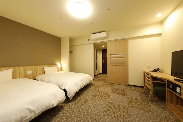 Moderate, Twin Beds، Dormy Inn Maebashi Hot Spring 2/5