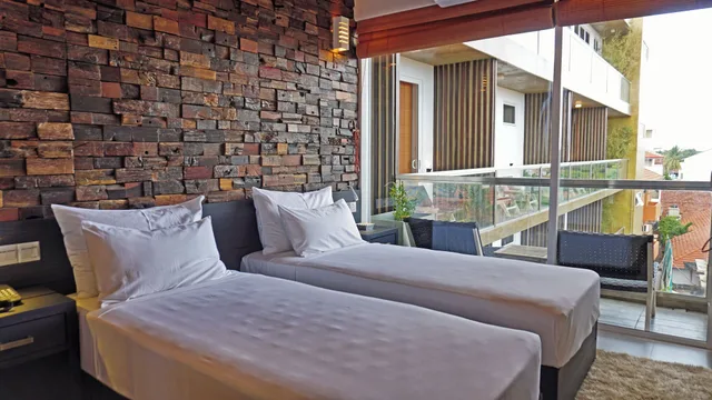 غرفة ديلوكس بسريرين منفصلين بشرفة، Hotel Sico 1/2