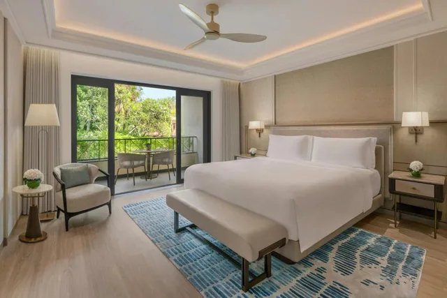 1 Bedroom, Caroline Astor, Suite, King Bed, Lagoon View, Balcony، The St. Regis Goa Resort 4/10