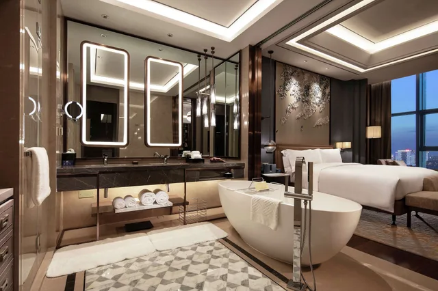 جناح ديلوكس بسرير كينج، Doubletree By Hilton Yangzhou 9/9