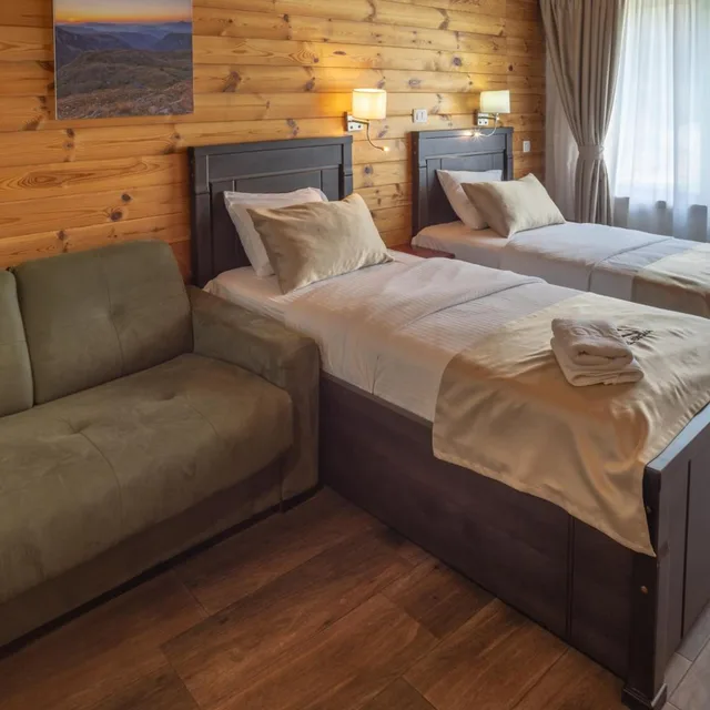 غرفة بسريرين منفصلين، Hotel Enigma 2/10