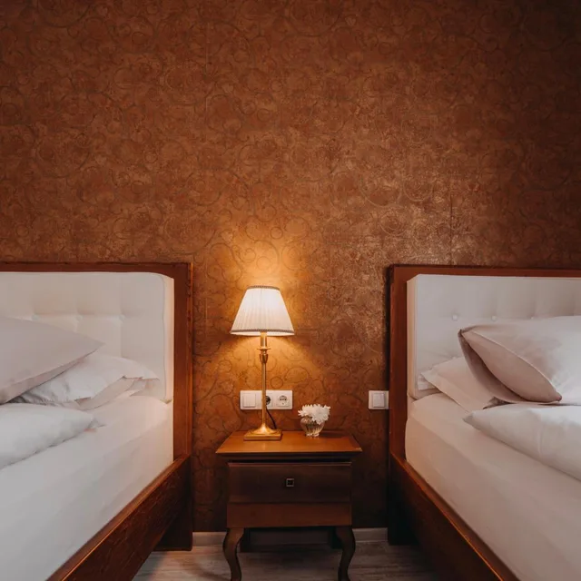 Standard, Twin Beds, Street View، Kostelski Buk Hotel 8/10