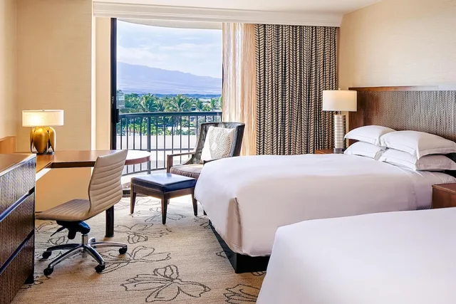 Room, 2 Queen Beds, Resort View, Bathtub, Accessible، Hilton Waikoloa Village 4/6