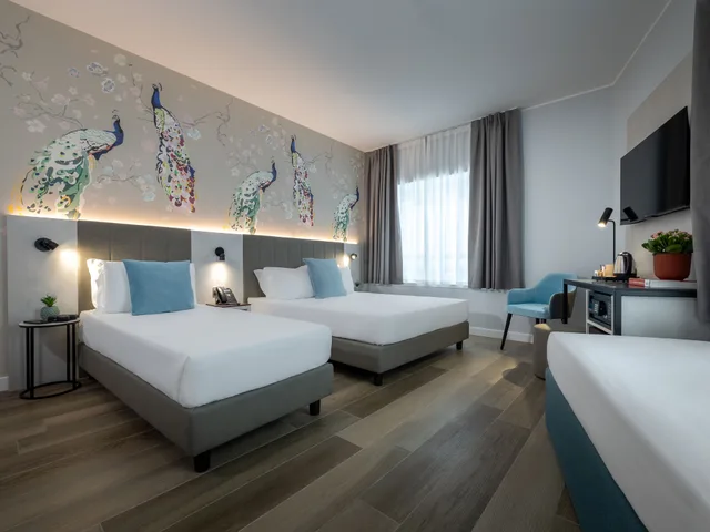 غرفة عائلية، iH Hotels Milano Centrale 5/8