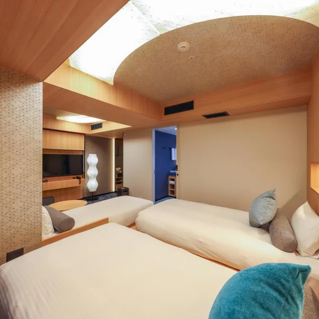 Deluxe, Twin Beds, 2 Sofa, Hotel Keihan Tenmabashiekimae 3/9
