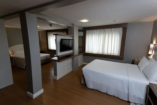 غرفة سوبيريور بسريرين مزدوجين، Master Porto Alegre (ex. Holiday Inn Porto Alegre) 1/10