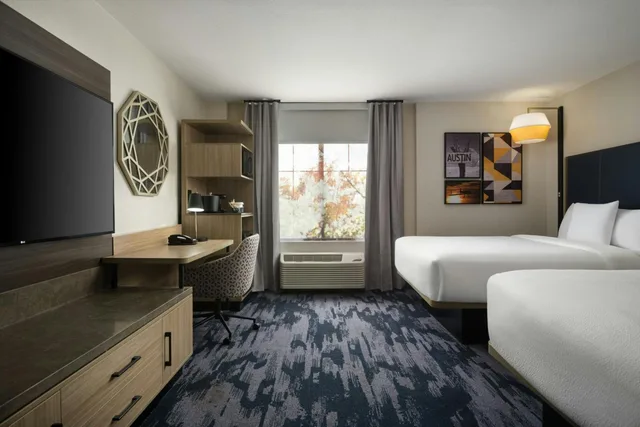 غرفة بسريرين كوين، Fairfield by Marriott Inn & Suites Austin West 15/20