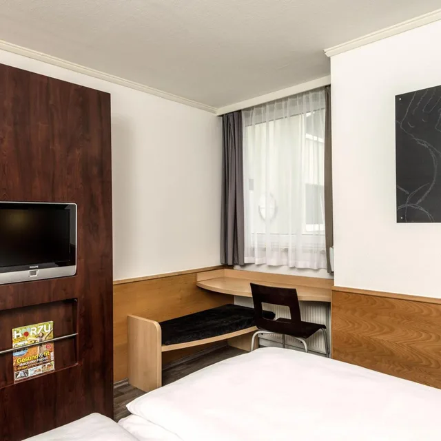 غرفة بسريرين منفصلين، ibis Leipzig Nord Ost 3/6