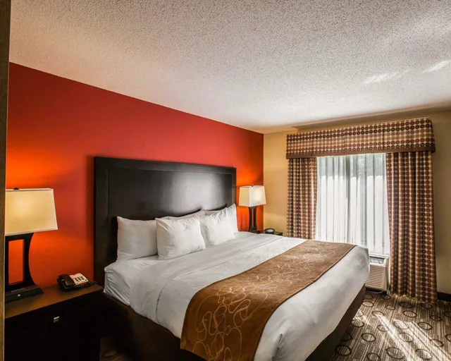 جناح بسرير كينج مع أريكة، Comfort Suites At WestGate Mall 3/7