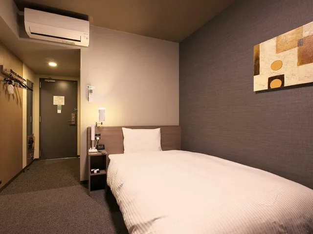 غرفة قياسية مفردة بسرير مزدوج، Hotel Route Inn Grand Nakano Obuse 1/2