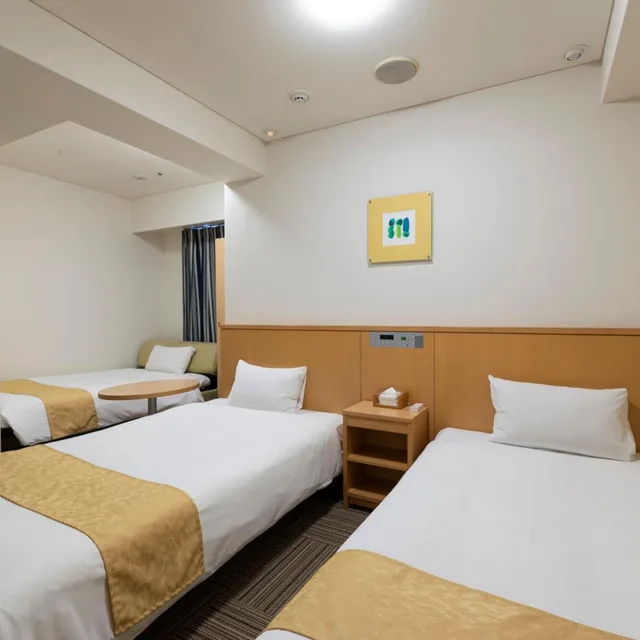 غرفة ثلاثية للمدخنين، Nest Hotel Kumamoto Ex Chisun Hotel Kumamoto 2/6
