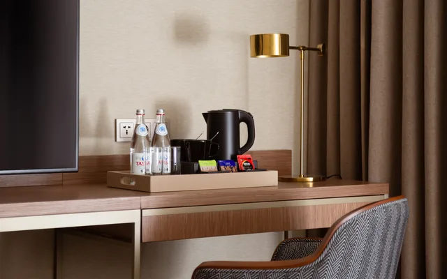 غرفة ديلوكس بانورامية بسريرين منفصلين بإطلالة على الجبل، Swissotel Wellness Resort Alatau Almaty 5/12